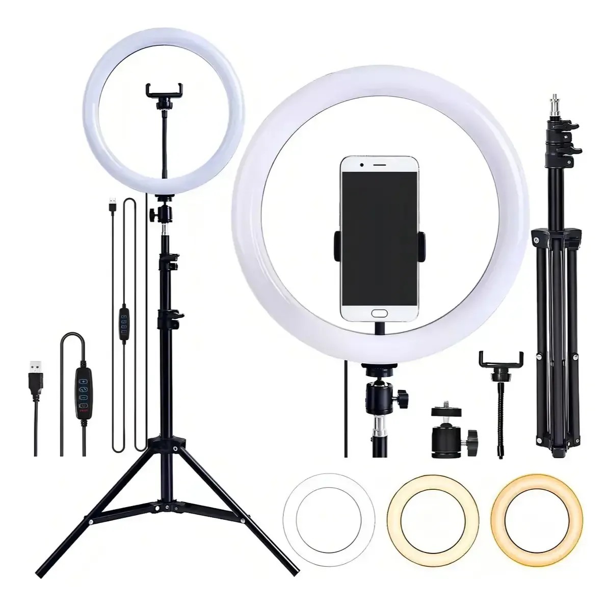 Aro Luz Led 30cm con Trípode - foto principal