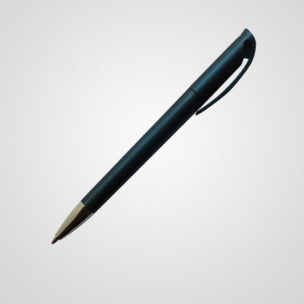 Bolígrafo medio giro puntera color metalizado. (GP10802)