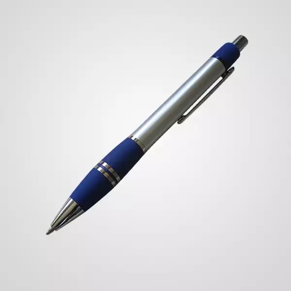 Bolígrafo retractil aros en grip GP1114 - foto principal