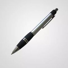 Bolígrafo retractil aros en grip GP1114 - foto 2