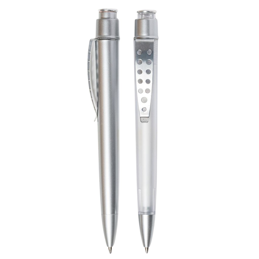 Boligrafo Retractil Clip Metal Calado - foto principal