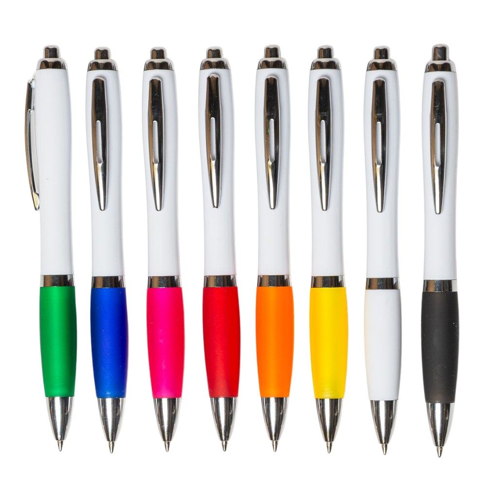 Bolígrafo Retráctil Cuerpo Blanco GP5175-3 - foto principal