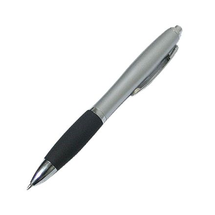 Bolígrafo Retráctil Cuerpo Plateado