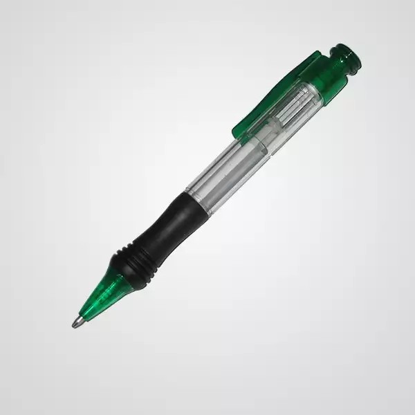 Bolígrafo retractil goma negra 7116 - foto principal
