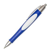 Boligrafo Retractil Ovalo Blanco - foto 3