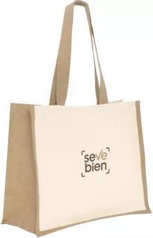 Bolsa de algodón y yute YARI - foto 2