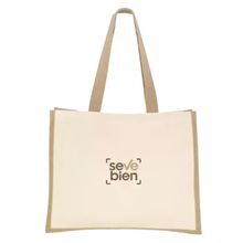 Bolsa de algodón y yute YARI - foto 3