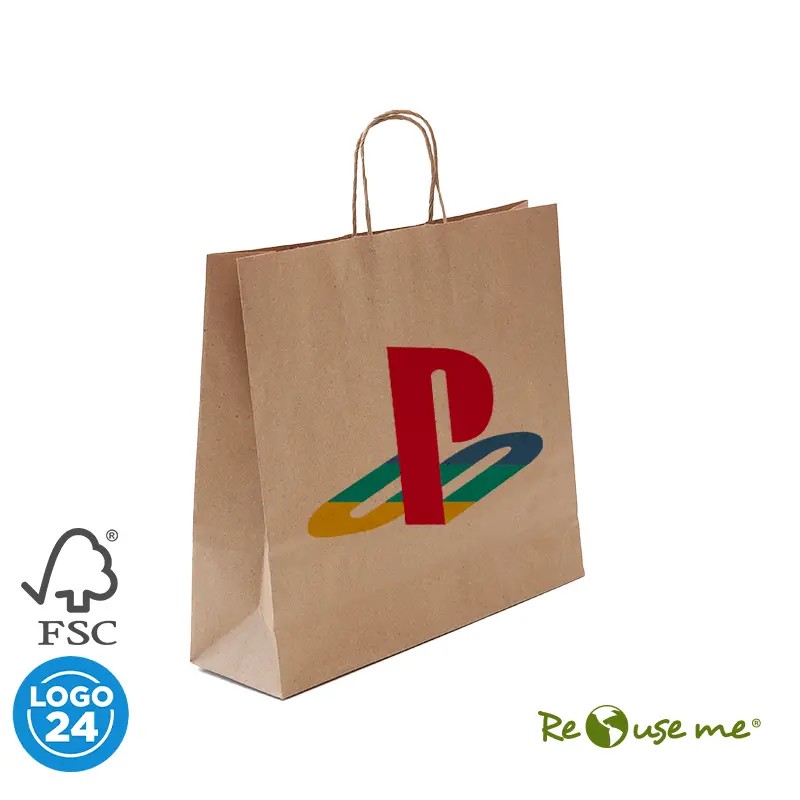 Bolsa Kraft 32x10x30 - foto principal