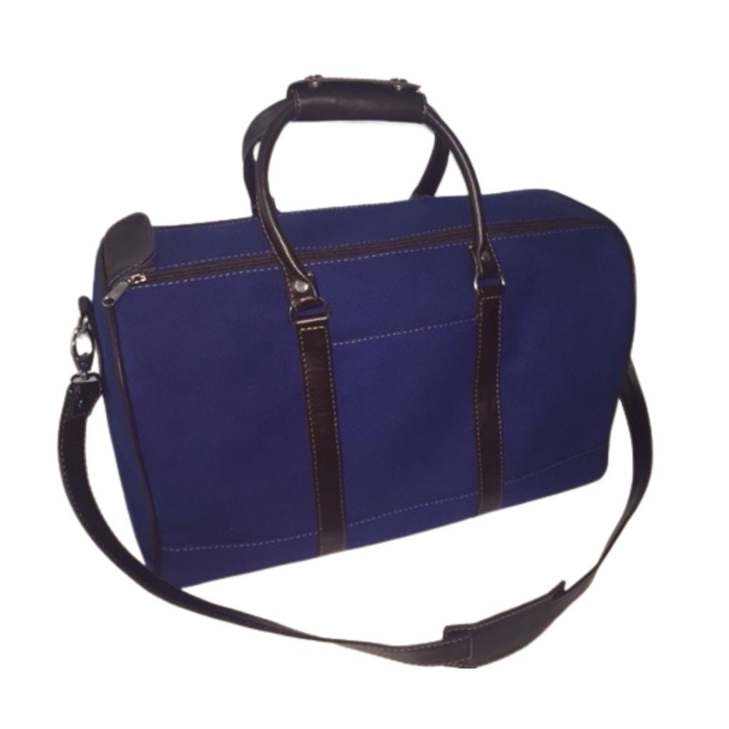 Bolso De Cuero Y Lona - foto principal
