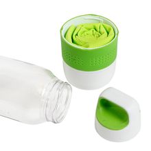 Botella Pvc Cristal con Toalla de Microfibra - foto 4