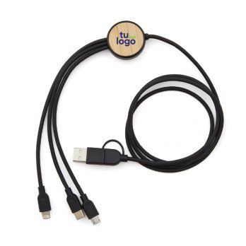 Cable 3 en 1 BAMBOO
