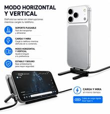 Cable USB-C 240W con Soporte - foto 3