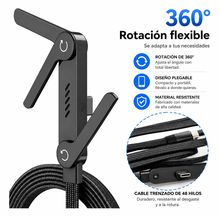 Cable USB-C 240W con Soporte - foto 4