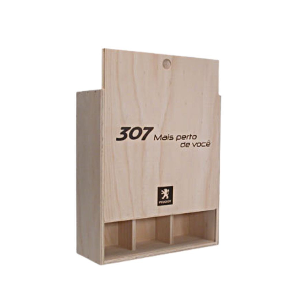 Caja de Madera con Divisiones - foto principal