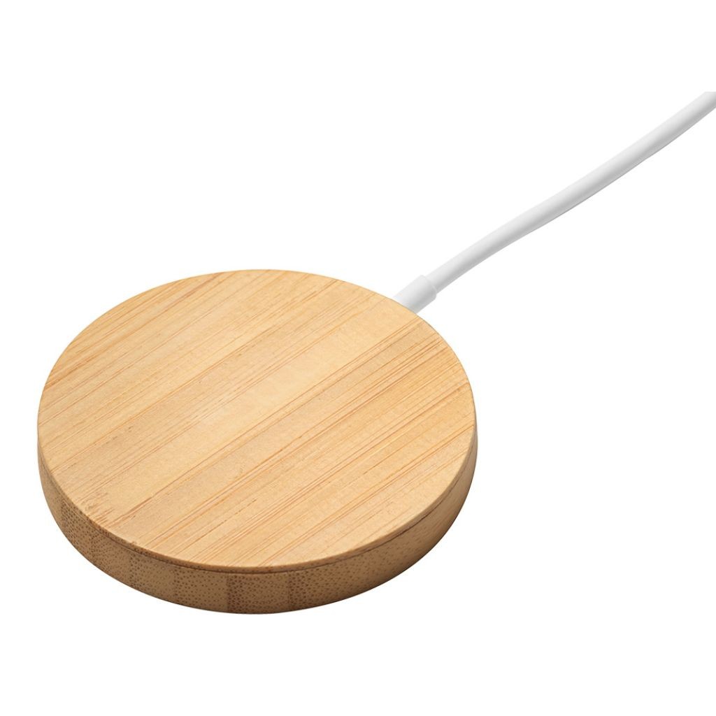 Cargador Inalámbrico Mag Eco Bambú - foto principal