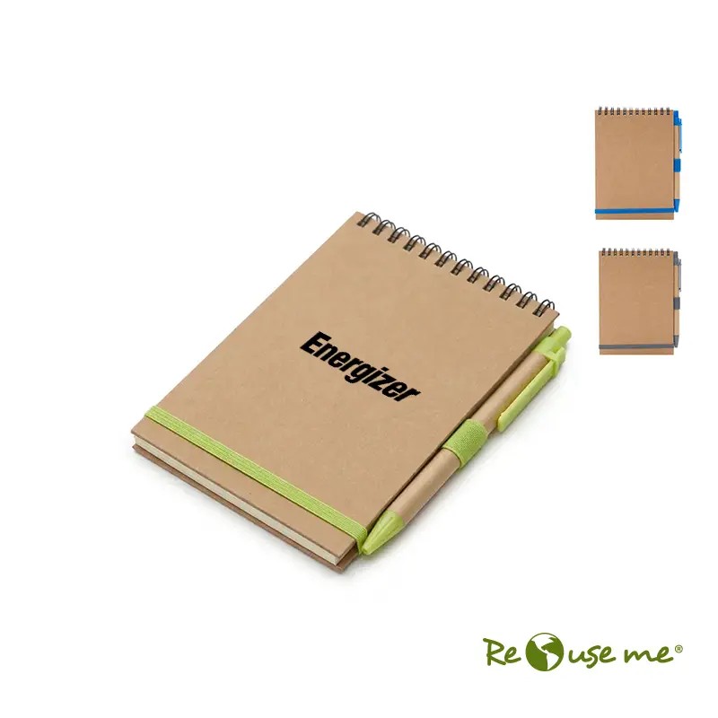 Cuaderno ECO1 Espiralado A6 C/boligrafo - foto principal