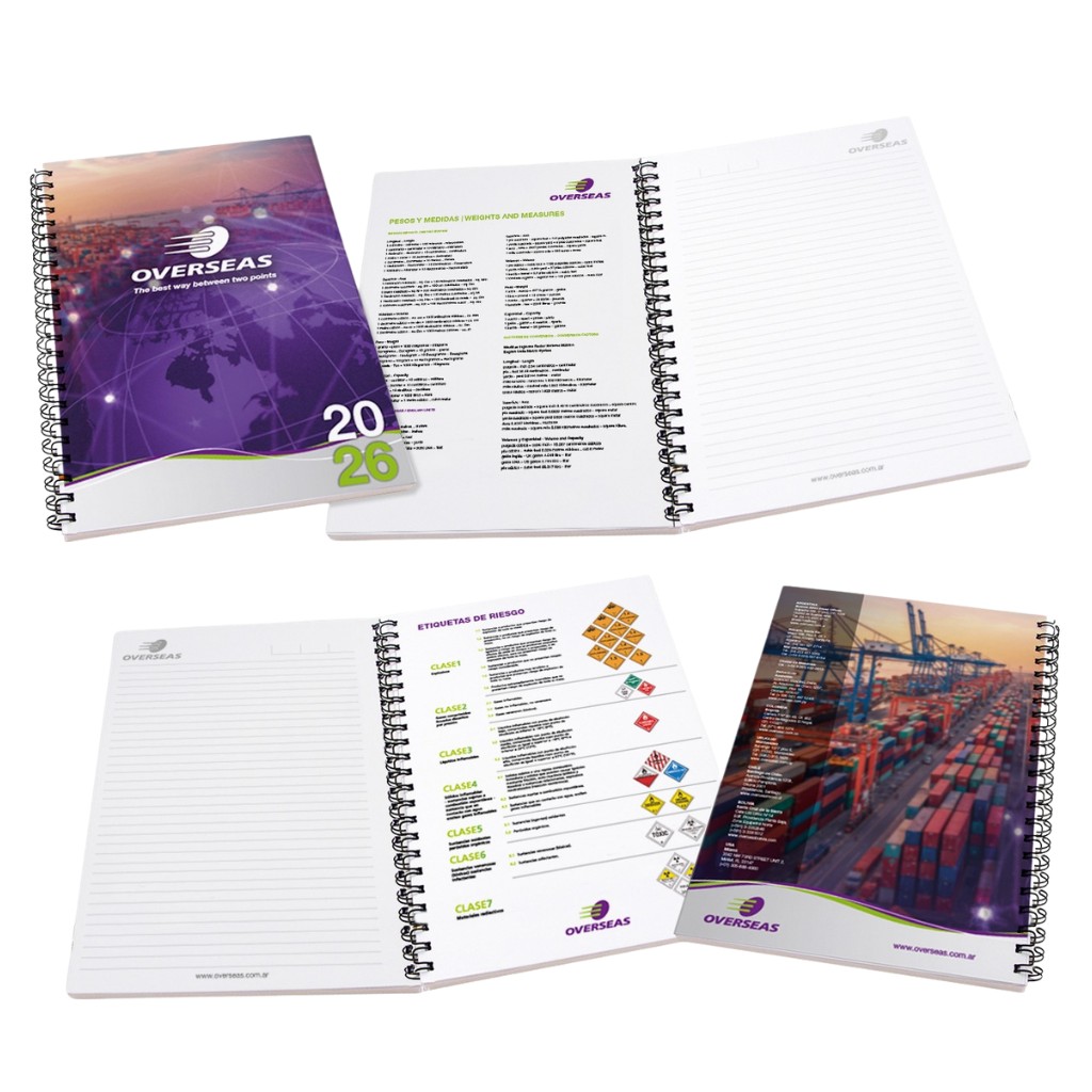 Cuaderno Personalizado A4 Anillado - foto principal