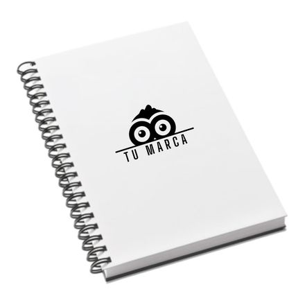 Cuaderno Tapa Dura Espiral Diseño Propio
