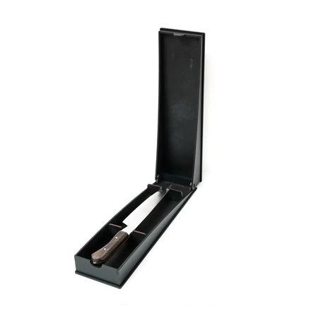 Cuchillo G Con Aplique En Box De Madera