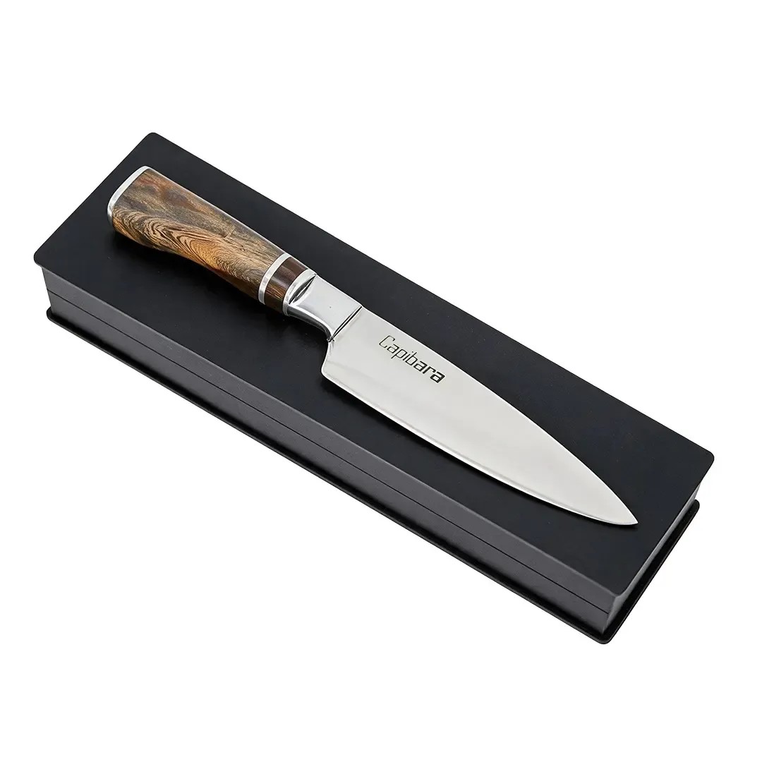 Cuchillo Premium 3 Anillos M En Box De Madera - foto principal