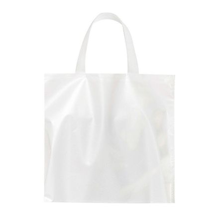 Eco Bolsa 30x30x10 Blanco Perlado