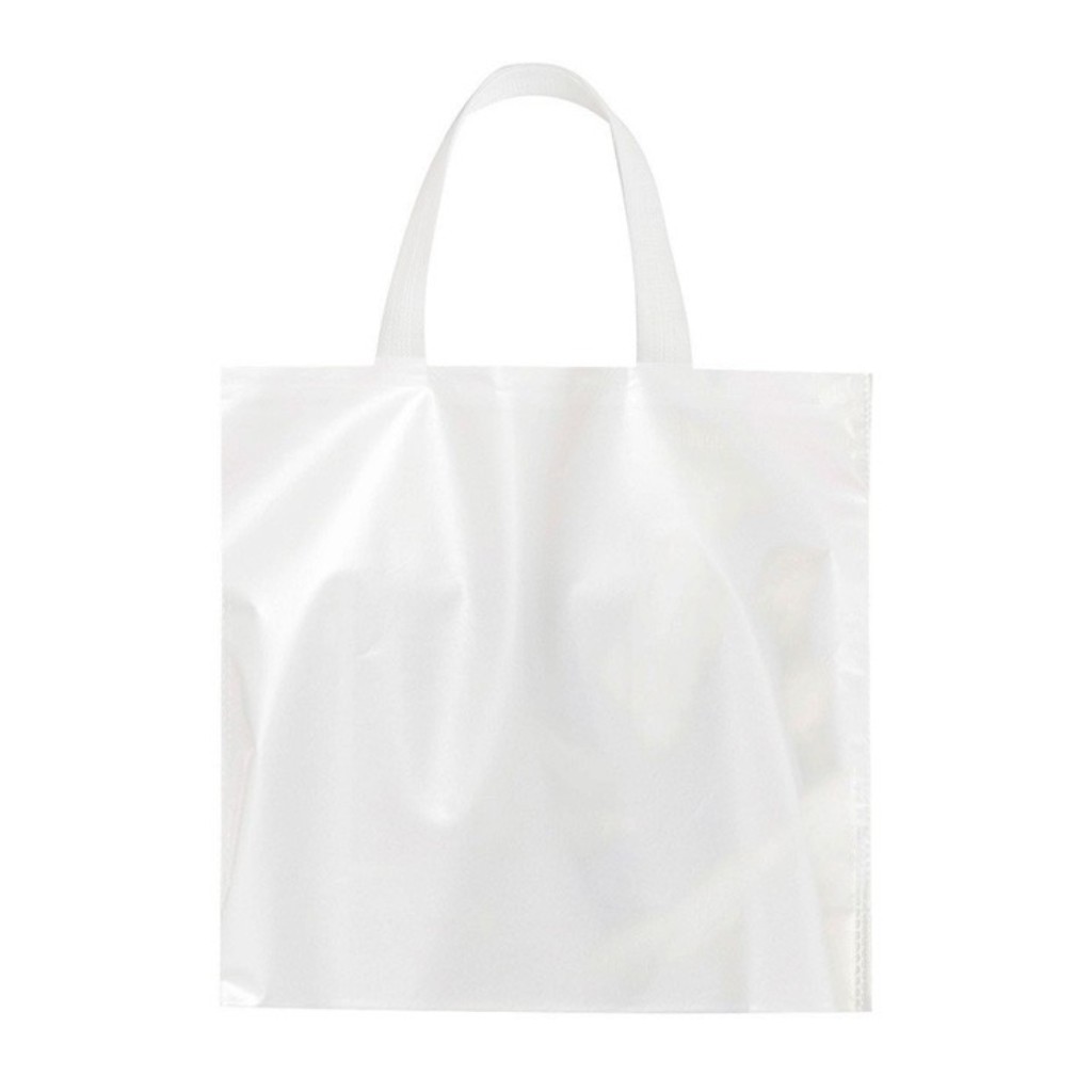 Eco Bolsa 30x30x10 Blanco Perlado - foto principal
