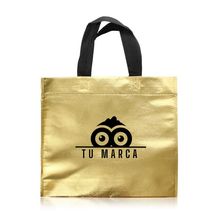 Eco Bolsa 30x30x10 Metalizada con Impresion - foto 1