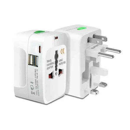 Adaptador Universal Viajero con USB-C