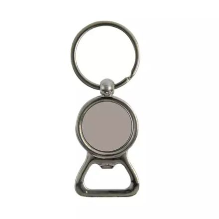 Llavero Destapador Acero con Dome