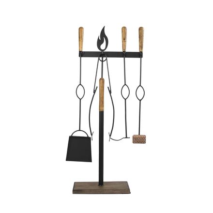 Juego De Asador Premium De Pie 4 Piezas