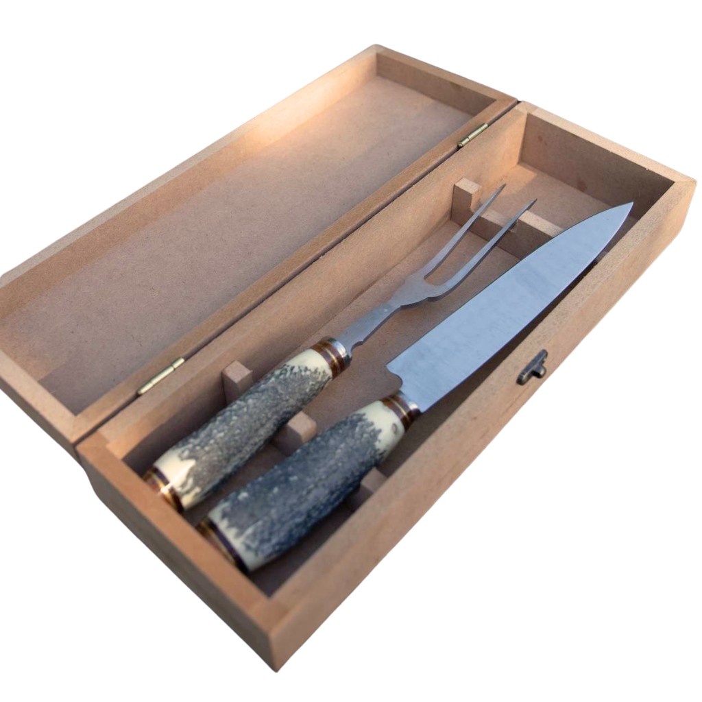 Juego de Trinchar con Caja Personalizada - foto principal