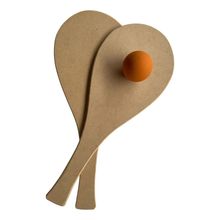 Kit Paleta Playera de Madera con Pelota - foto 1