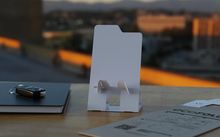 Kit Soporte Notebook y Celular Ecofold Acero - foto 2