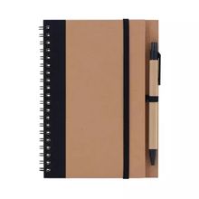 Libreta Espiral Eco Tierra con Bolígrafo A5 - foto 1