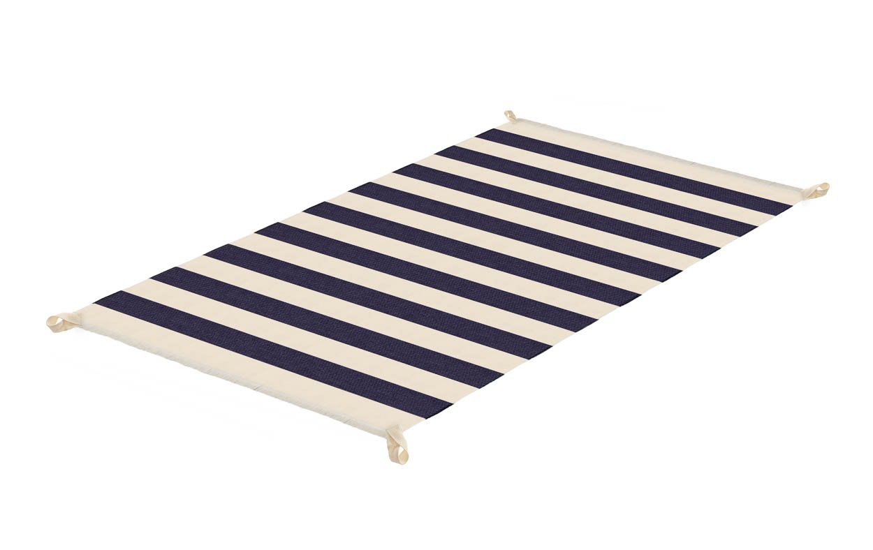 Lona Rústica XL de Algodón Tejido Poncho Pampa - foto principal