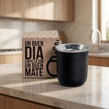 Mate De Acero Inoxidable Nacional Con Bombilla Y Packaging - foto 1