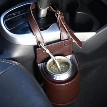 Porta Mate de Cuero para Auto - foto 3