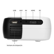 Proyector Mini Portátil Full Hd Conexión Hdmi Control Remoto - foto 5