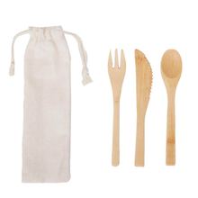Set Cutlery Bamboo - foto 1