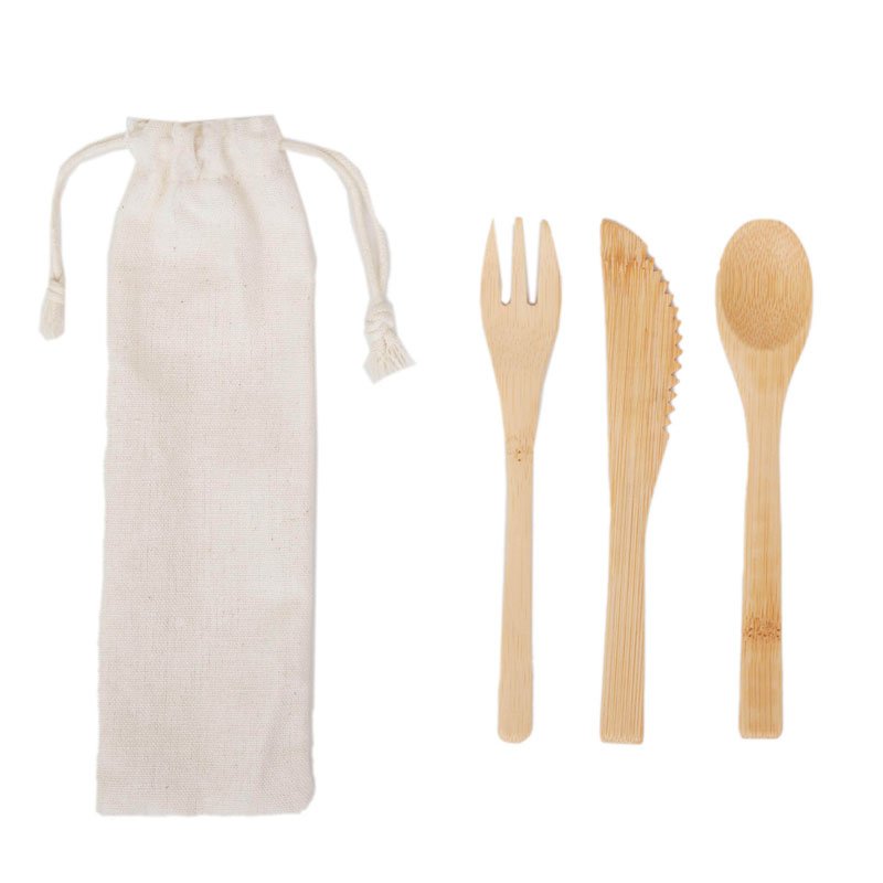 Set Cutlery Bamboo - foto principal