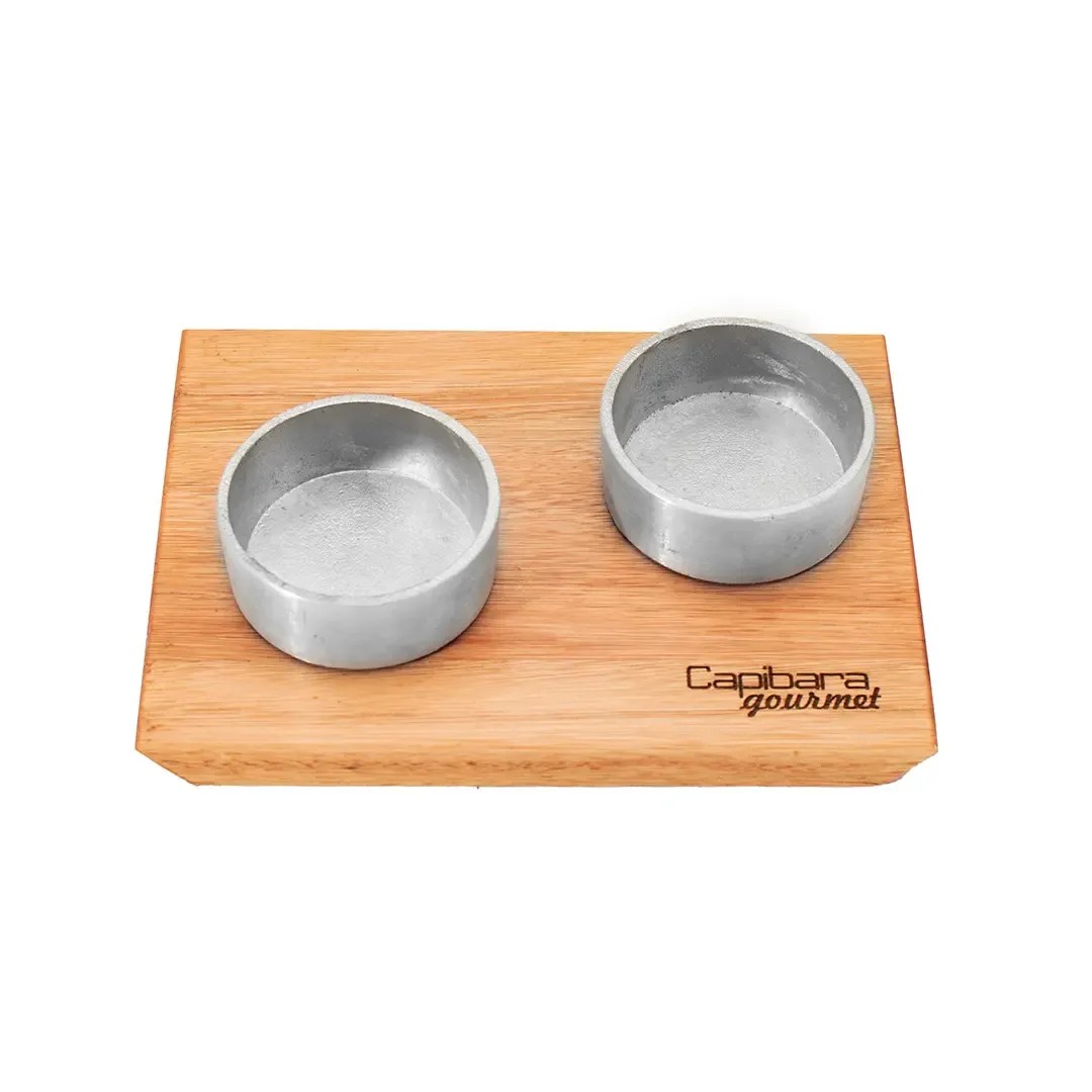 Tabla Con 2 Dips Fundicion De Aluminio - foto principal