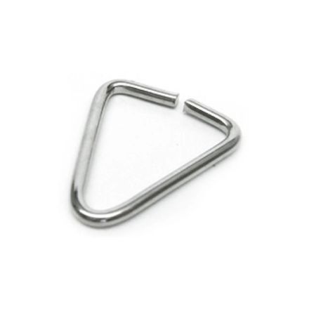 Triangulo Niquelado para Llaveros