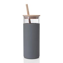 Vaso con tapa y sorbete bamboo OCEAN B52 - foto 3