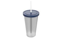 Vaso Juice con tapa y sorbete - foto 2