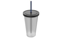 Vaso Juice con tapa y sorbete - foto 3