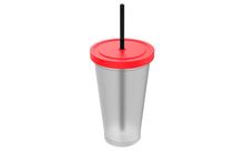 Vaso Juice con tapa y sorbete - foto 4
