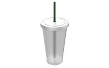 Vaso Juice con tapa y sorbete - foto 7