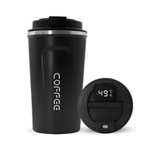 Vaso Térmico Con Display LED 510ml – Blanco - foto 1