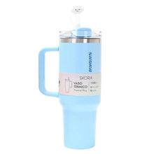 Vaso térmico Skora con bombilla y tapon nube 1200ml - foto 6